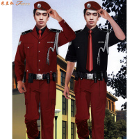 福州保安服现货批发_福州保安服定做厂家-米兰弘保安服-1