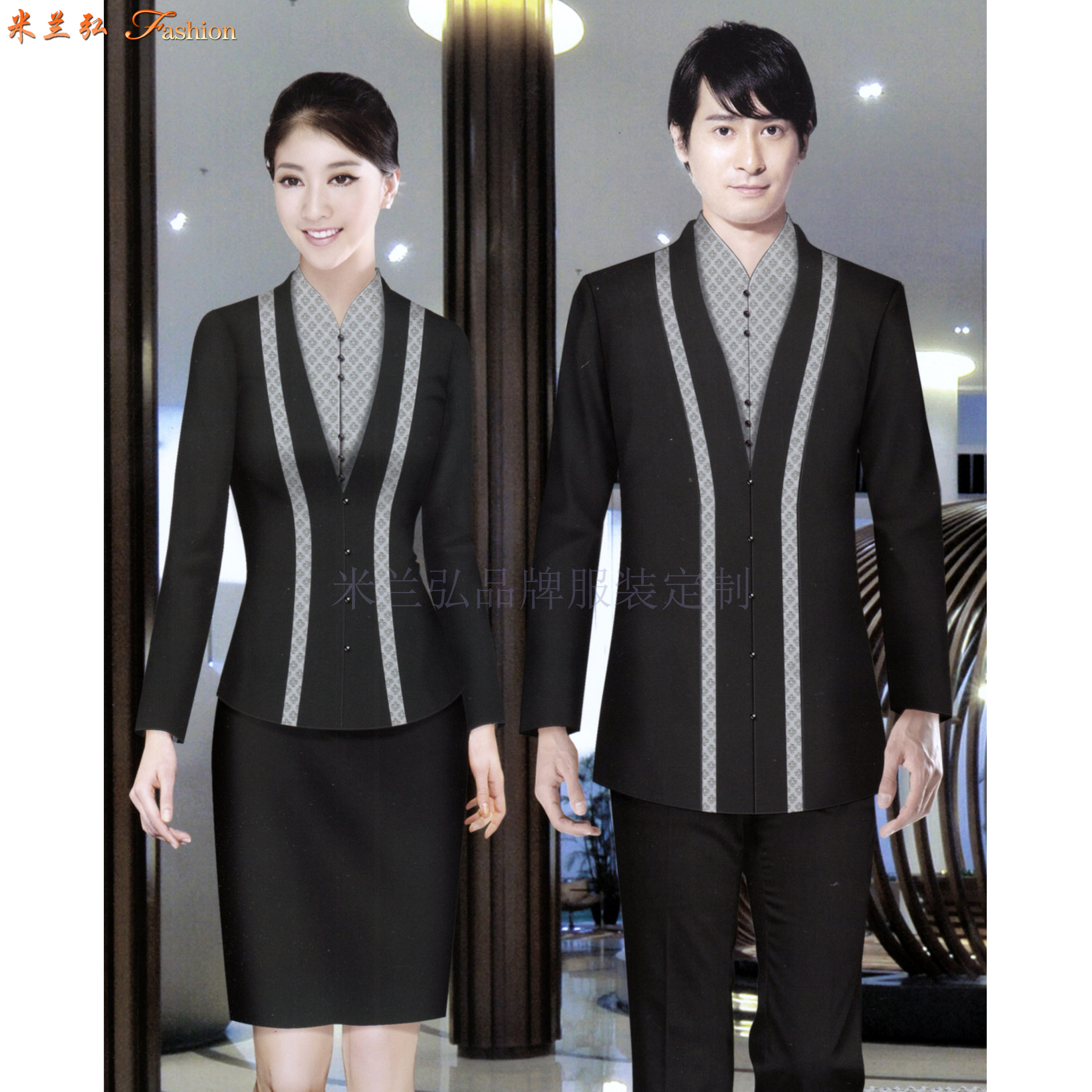 泉州酒店服装定制_泉州五星酒店工作服-米兰弘服装厂家-2