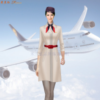 空乘连衣裙_大型航空公司空乘连衣裙定做-米兰弘服装厂家-4
