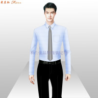 朔州男士衬衫定做，朔州衬衫厂家定做价格-5