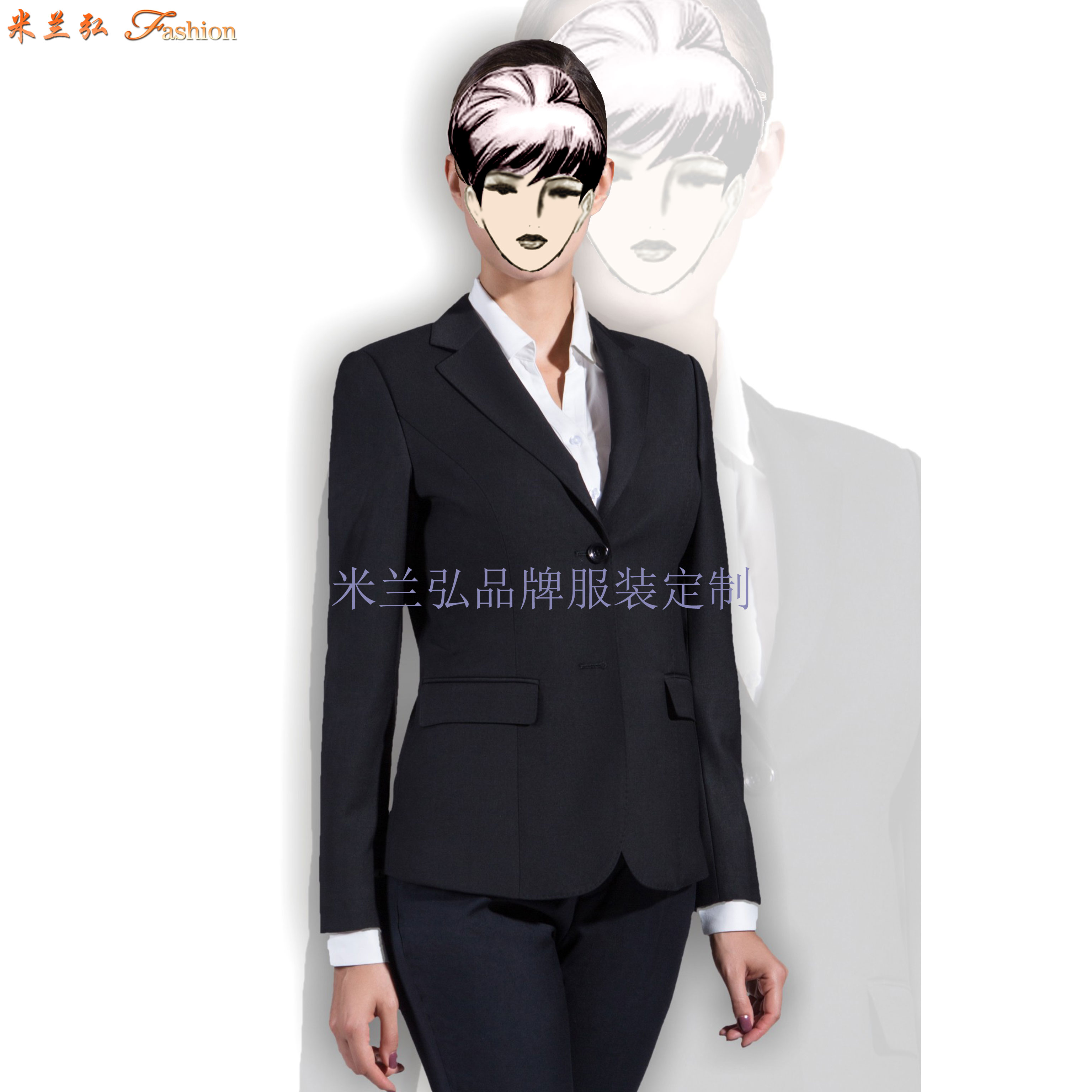 晋城市西服定制图片_电话_地址_多少钱-米兰弘服装厂家-5
