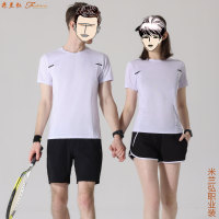 男女式运动t恤短袖3