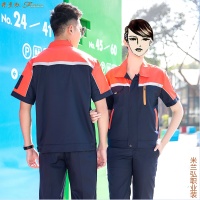 夜间反光条工作服款式7