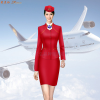 「黄山公司空乘服定制」「黄山前台空姐服定制」-1