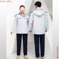 防静电石化灰色棉服2