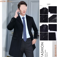 男士商务羊毛大衣1