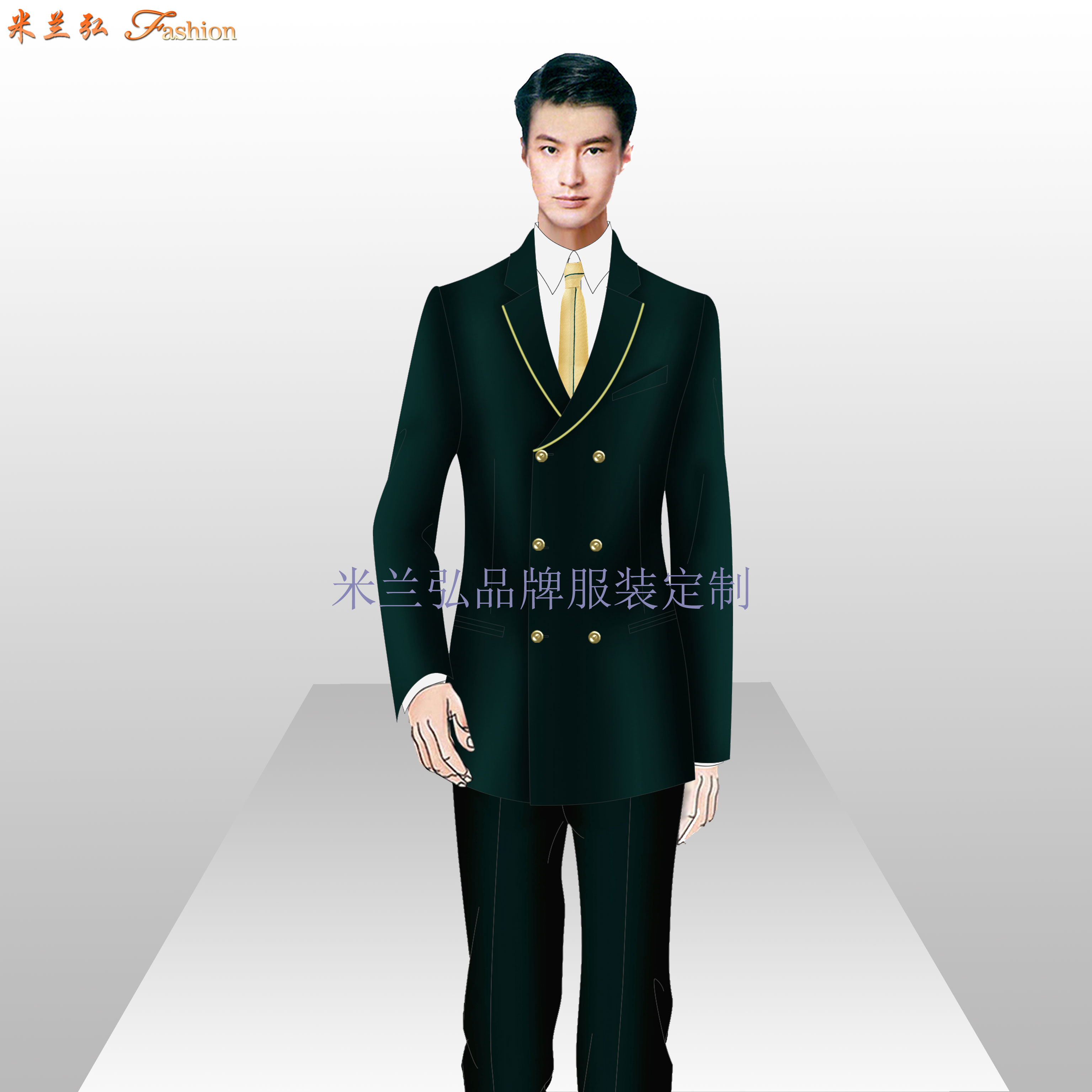 温德姆五星级酒店前厅总台职业装套装,温德姆前厅部工作服图片-5