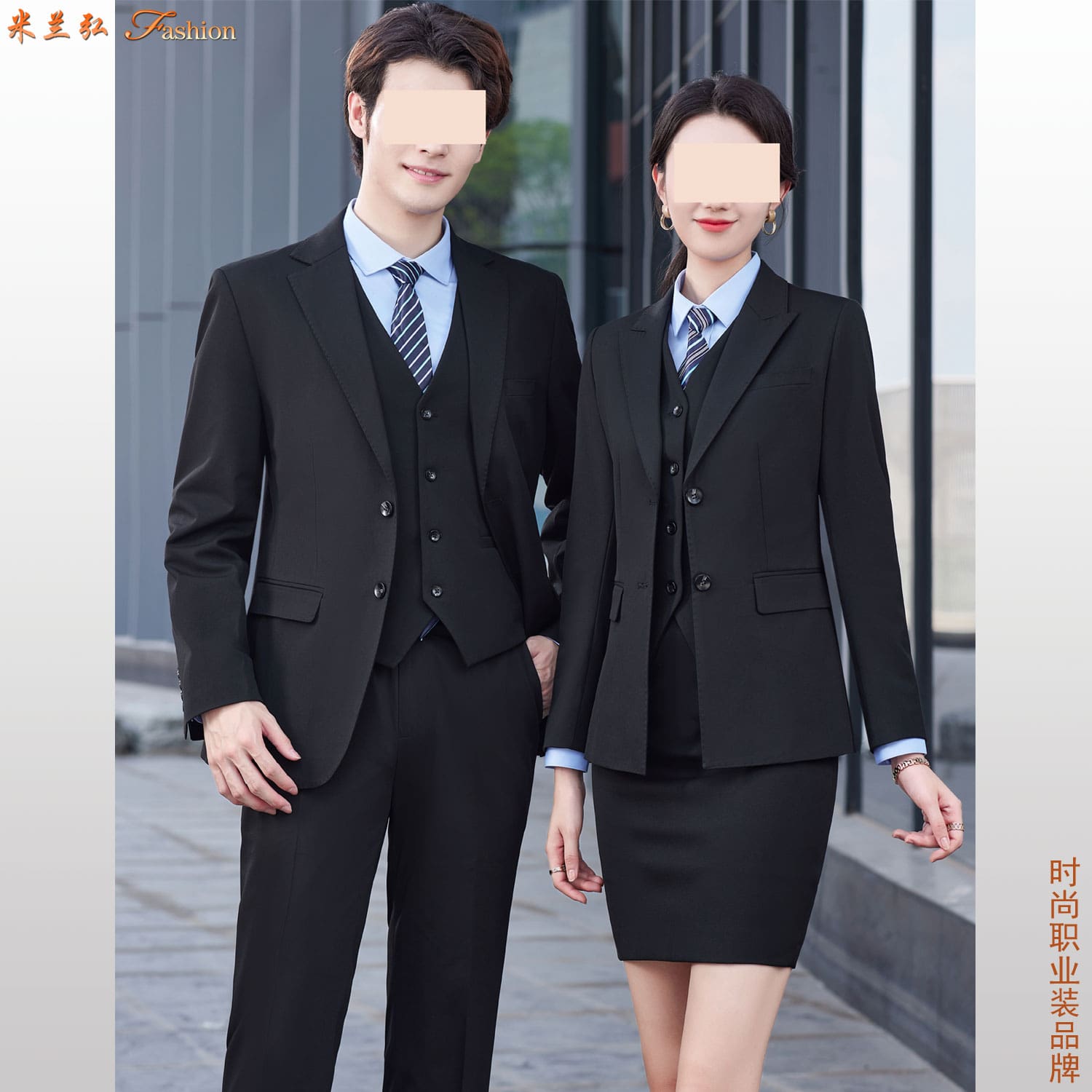 农业银行柜员工作人员西服套装16