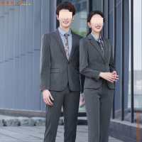 条纹男女式西装1