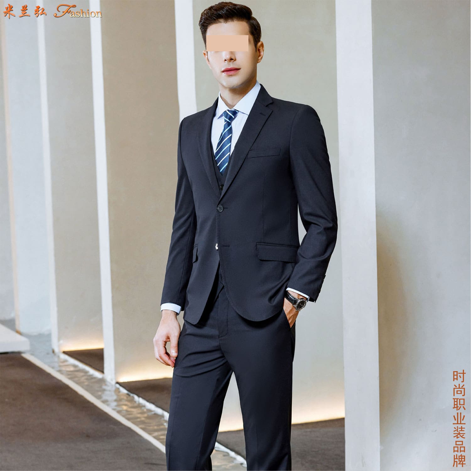 中国建设银行西服图片3