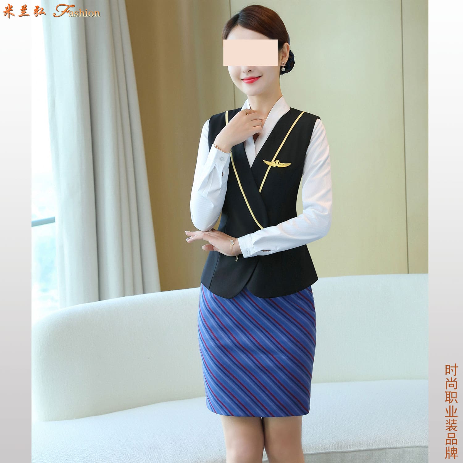 南航空姐马甲款式图片u