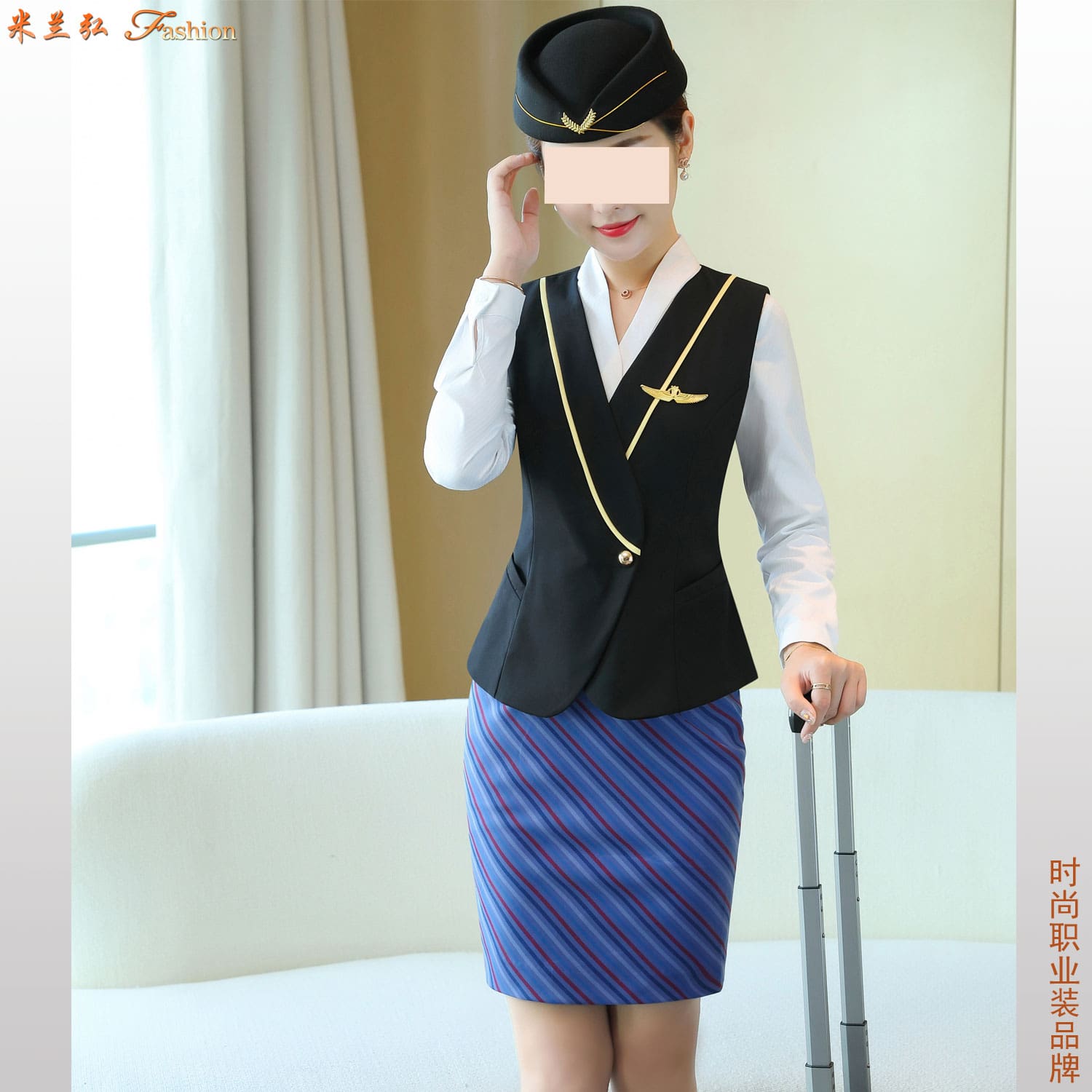 南航空姐马甲款式图片y