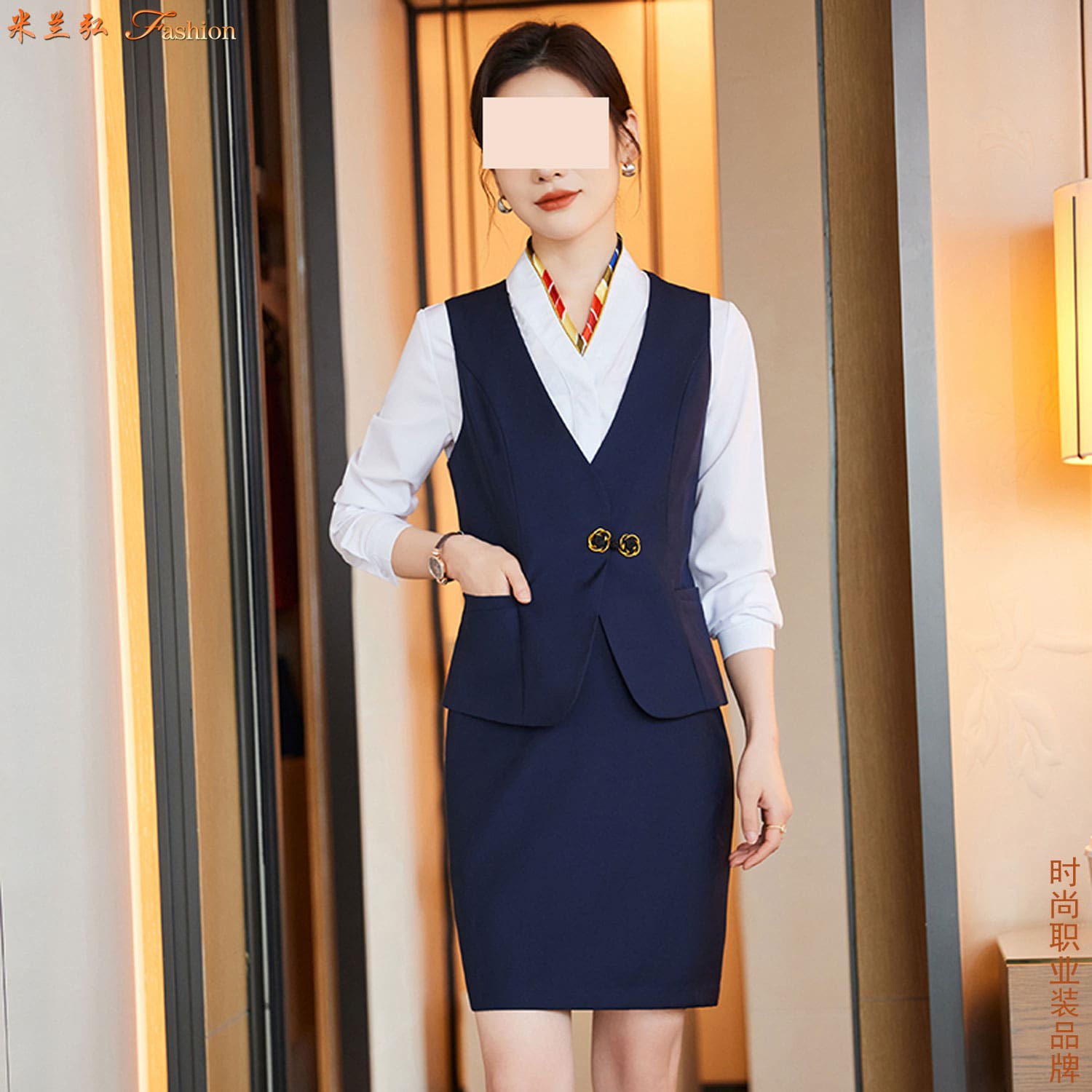 空姐服装款式图b