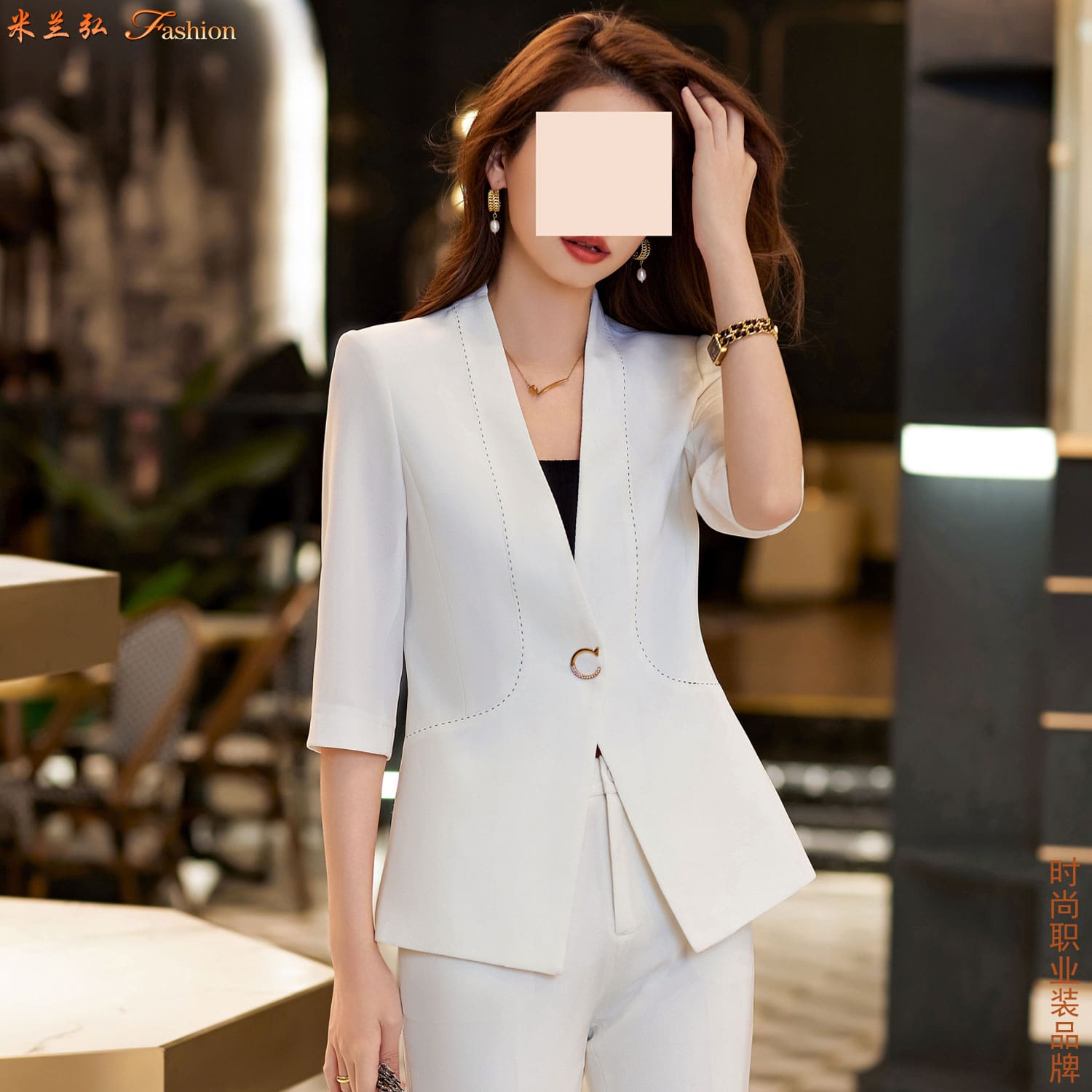 职业装衣服裤子图片女y