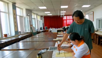 文墨传承 翰墨之美--大连瓦房店师范学校举办庆祝建党102周年书法作品展