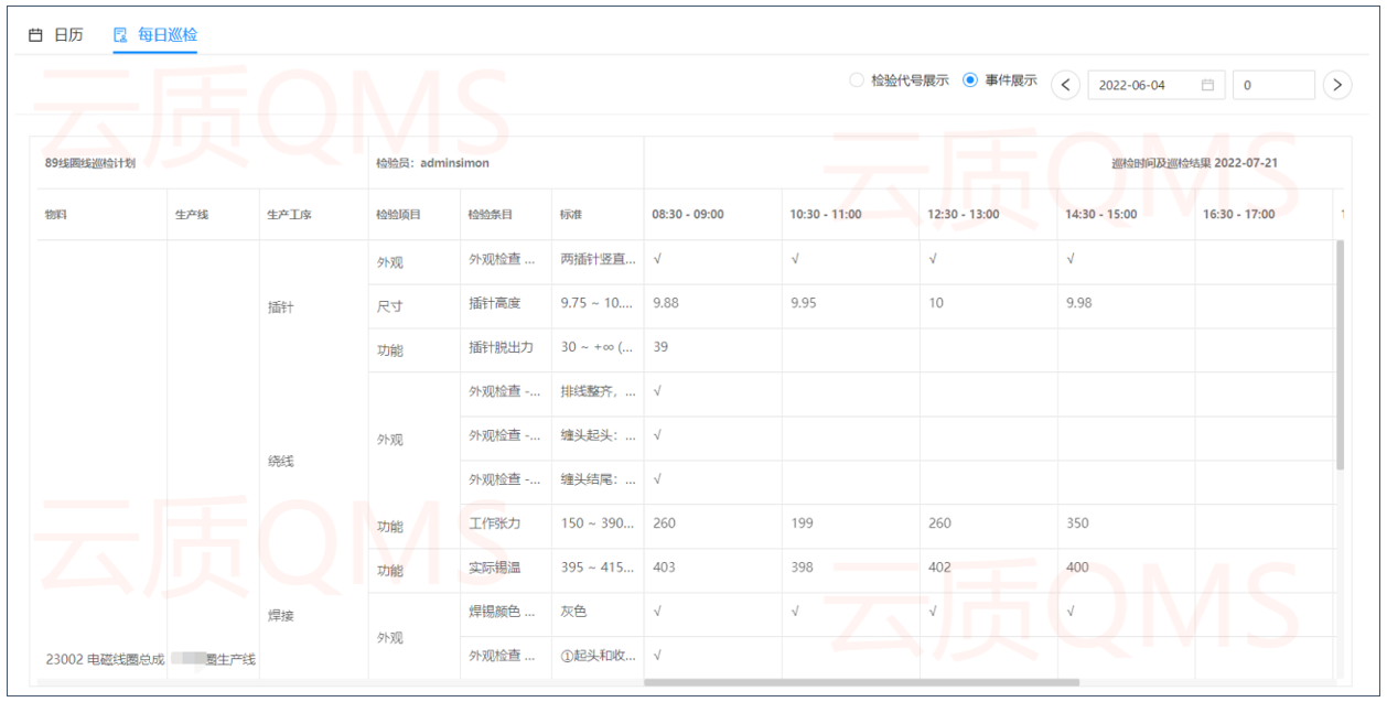质量巡检