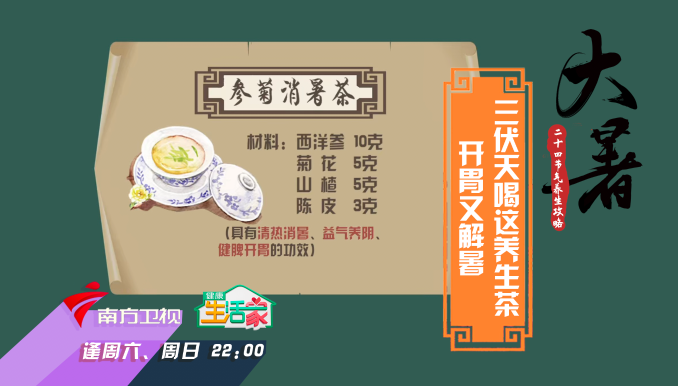 《三伏天喝这杯养生茶，开胃又解暑》 