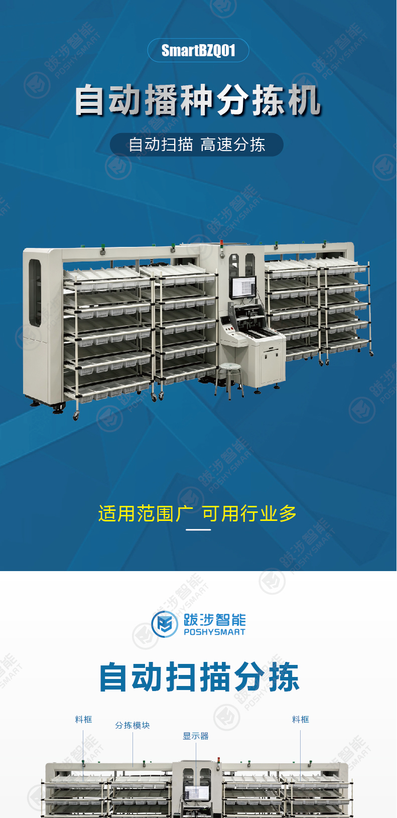 快递播种墙