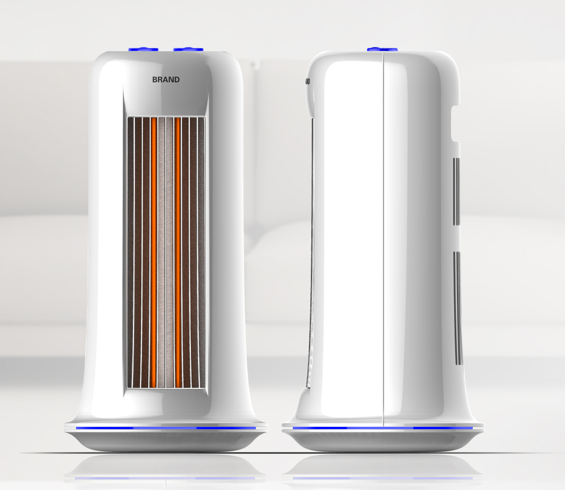 暖风机-暖风机产品外观设计2-勤为径设计