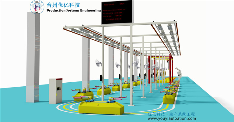 RGV小车式流水线