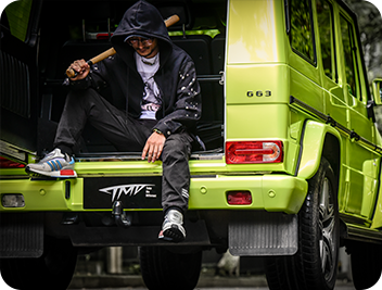 幻彩荧光黄 奔驰G63