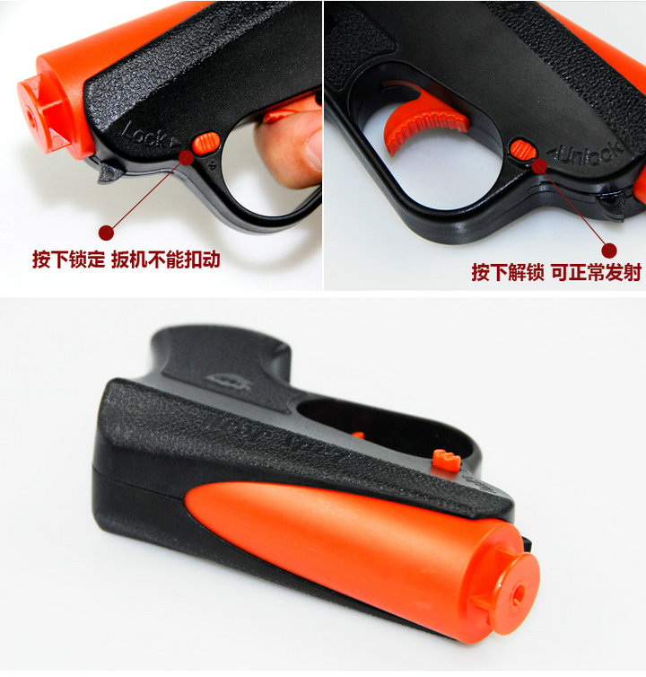 沙豹鲁格防狼喷雾枪RU-LJ-BK6