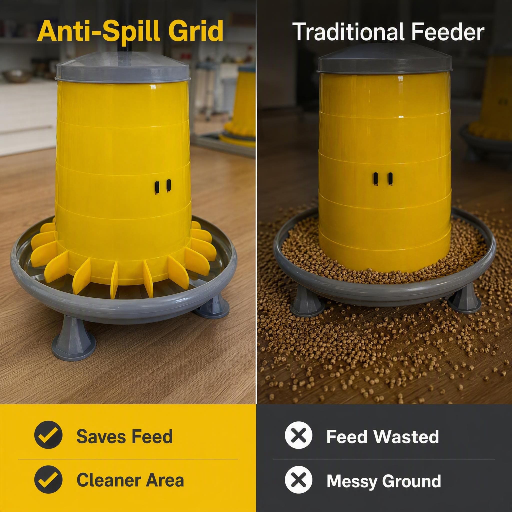 anti‑spill‑chicken‑feeder‑vs‑traditional‑feeder