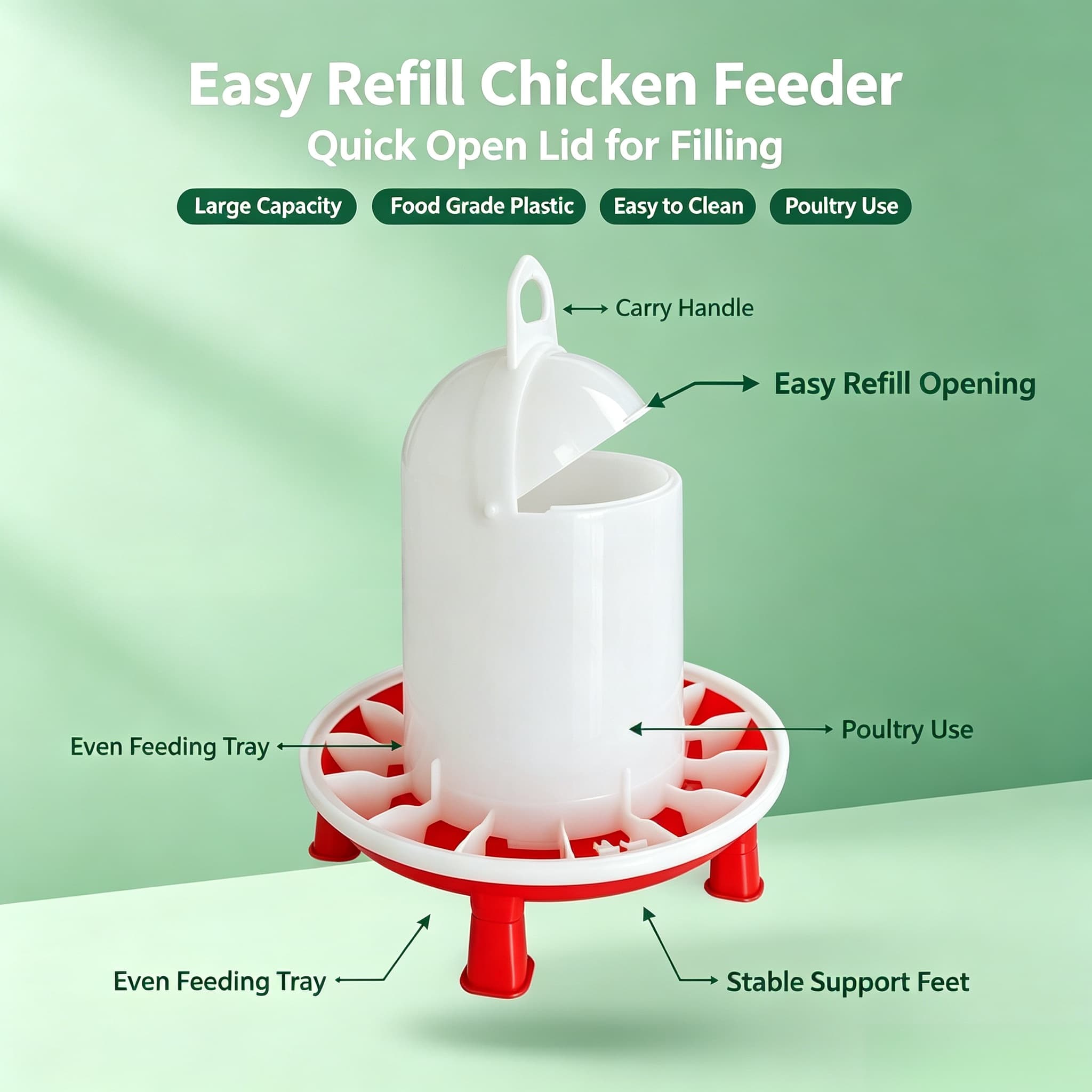 chicken‑feeder‑part‑label‑explain‑graphic