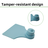 Tamper-resistantTPUlivestockeartagclose-upshowingspeciallockingmechanismdesign