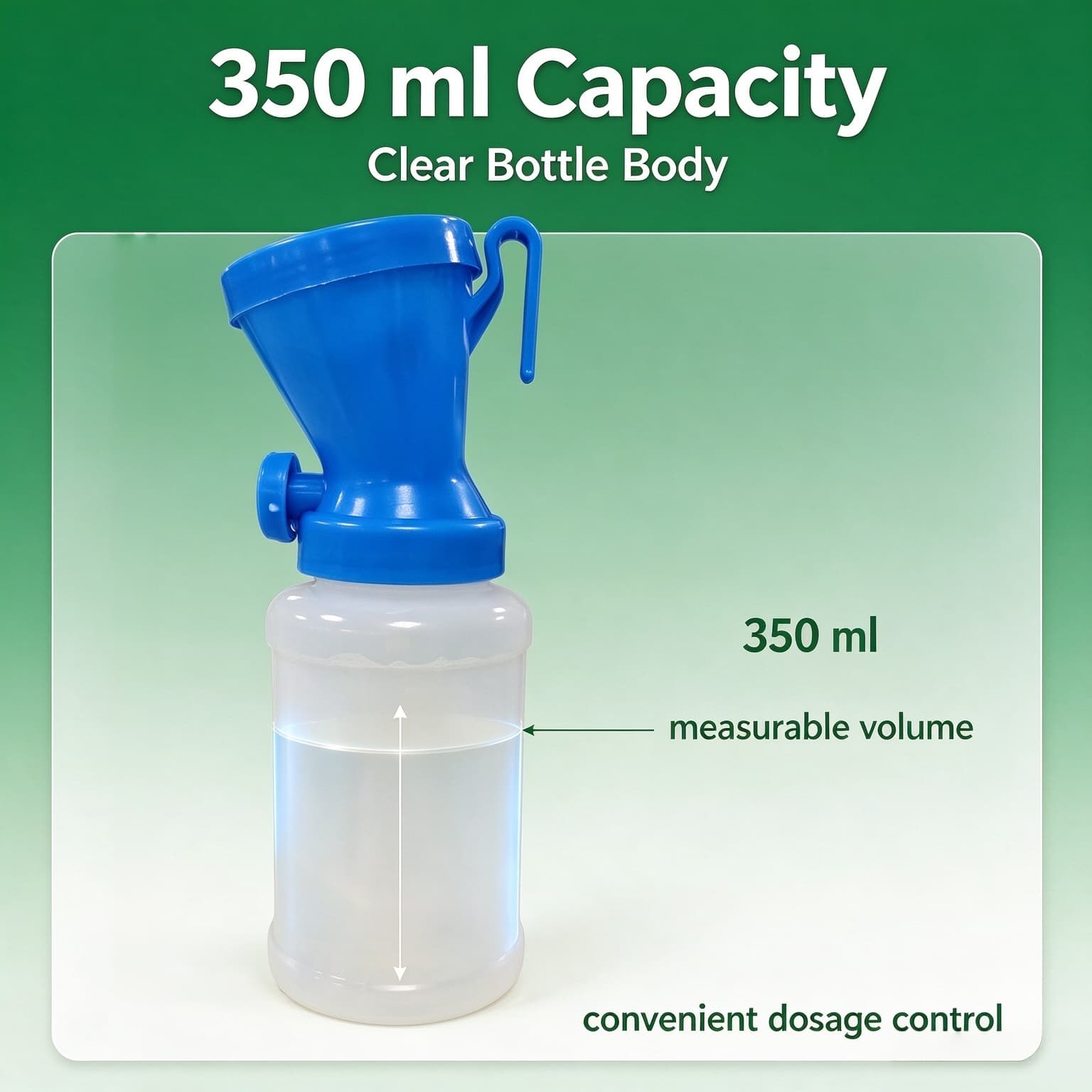 350mlcapacityteatdipcup,clearbottlebodyconvenientdosagecontrol