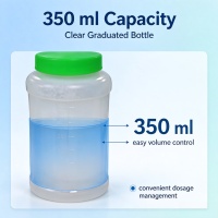 350mlcapacityteatdipcup,cleargraduatedbottleeasyvolumecontrol