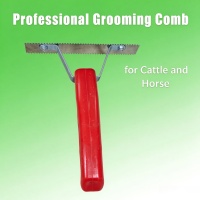 Professionalmetalserratedgroomingcombforcattleandhorsefarmuse