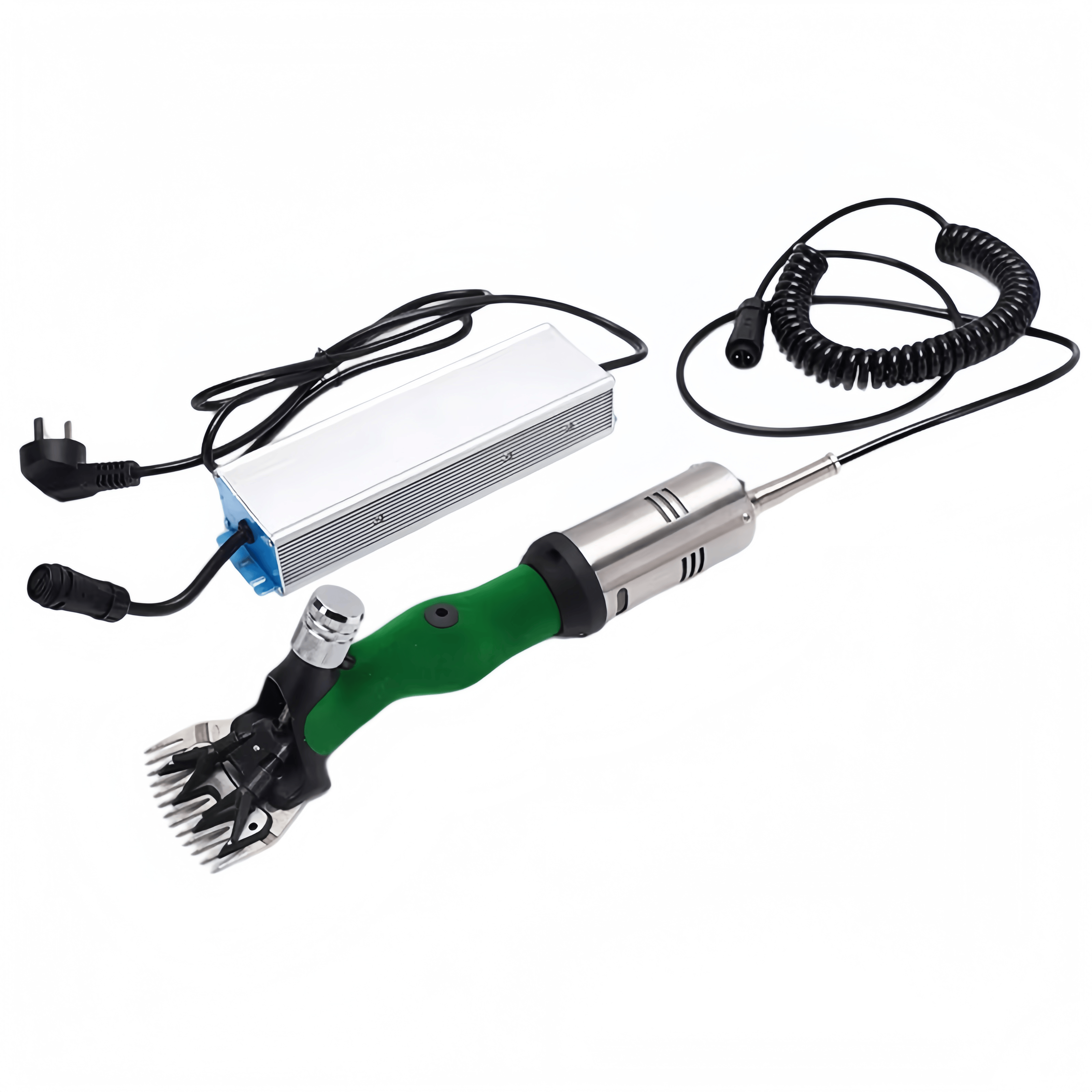 Greenhandleelectricsheepwoolclipperkitequippedwithpowertransformer