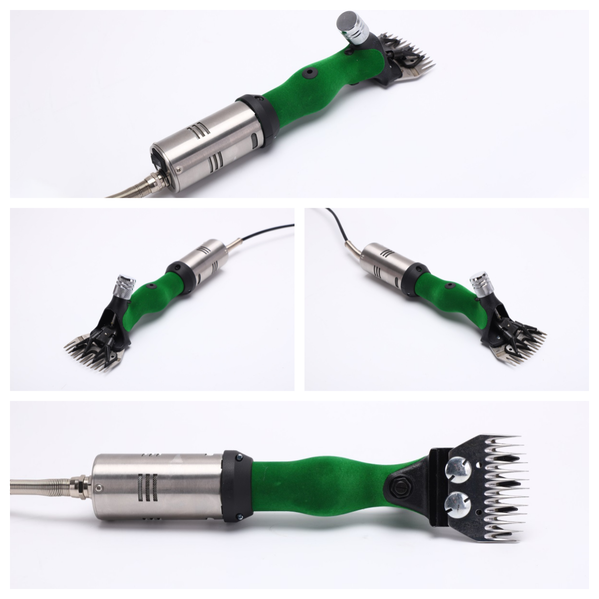 Greenhandlehighpowerelectricsheepshearswithtransformerforfarmsheepwoolshearing
