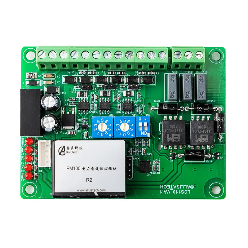 Power Line Communication Color Light Controller
