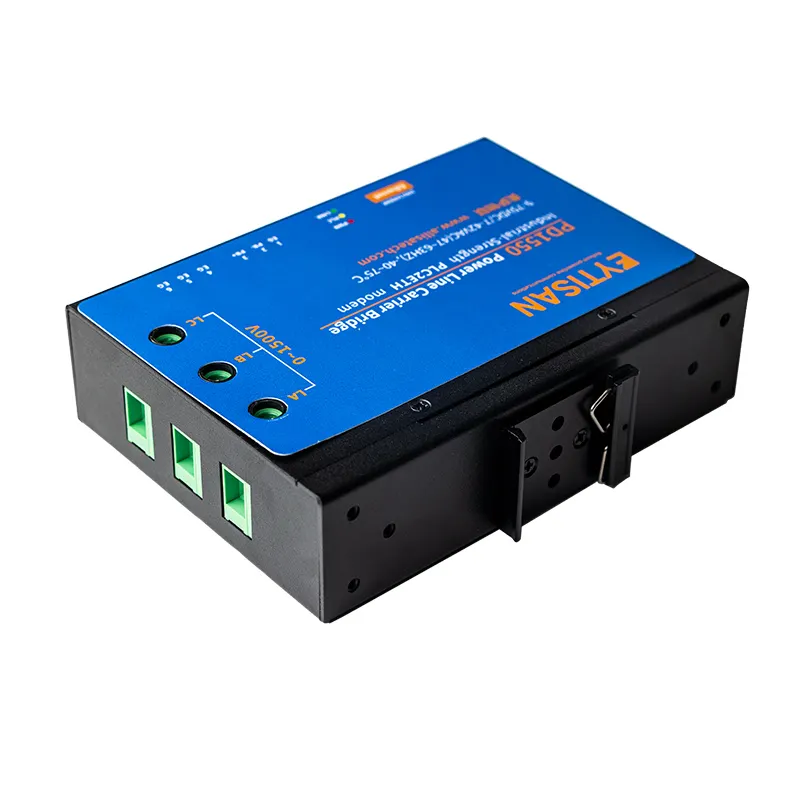 PD1550 Industrial-Grade High-Speed Powerline Bridge 500Mbps Supports Up to 1140V