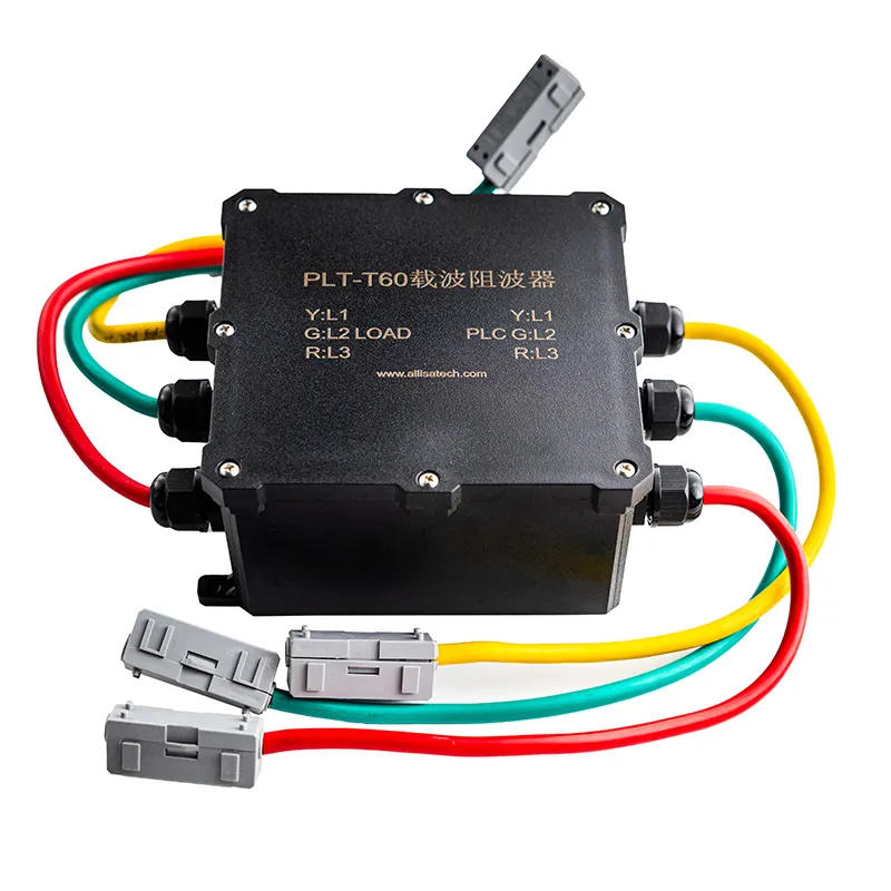 Low-voltage power line carrier blocking filter