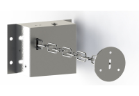 HY6763常开防火门定位与解锁装置-1