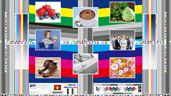 GMI印刷评分样张可以考核印刷综合质量