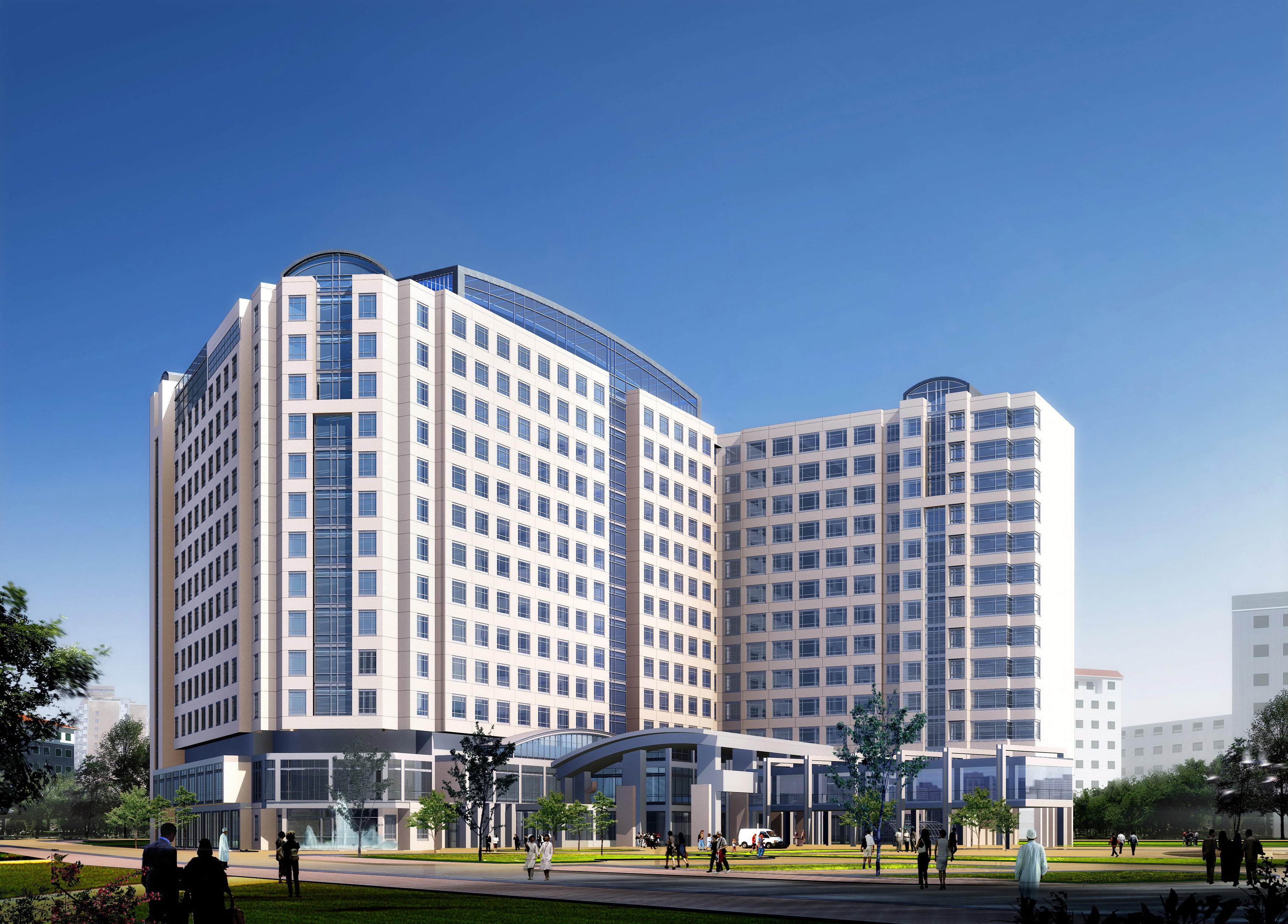 简阳市人民医院门诊医技住院大楼