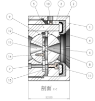 原位气膜XRD压腔MDAC-50