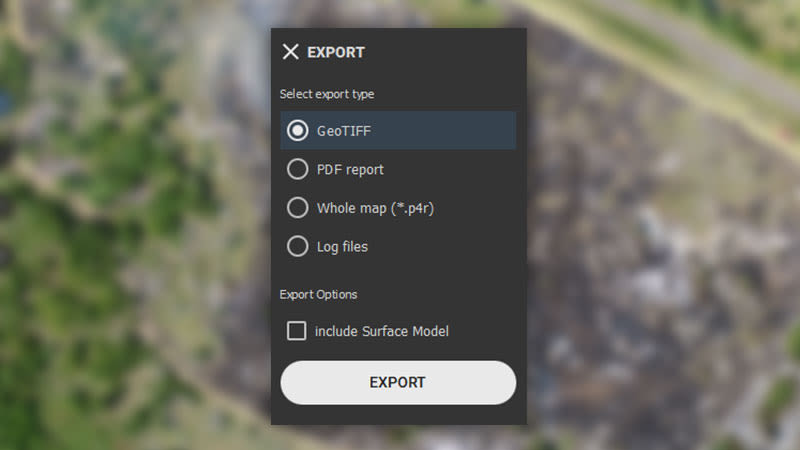 IMA_EMR_Pix4Dreact_Export