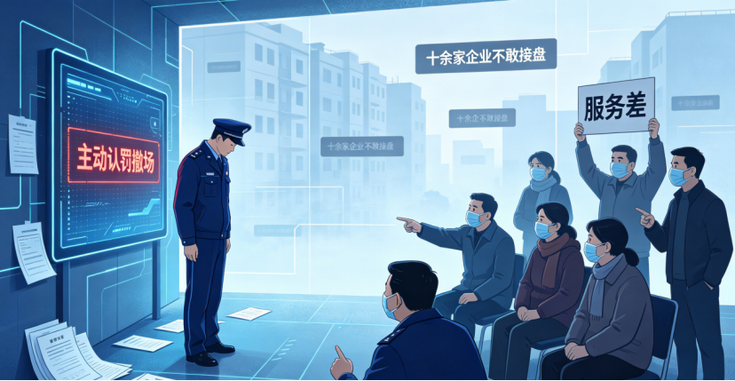 南昌物业撤场