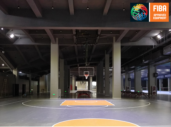 电动悬空折叠篮球架厂家