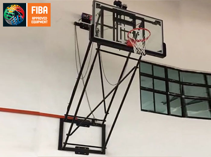1折叠式篮球架