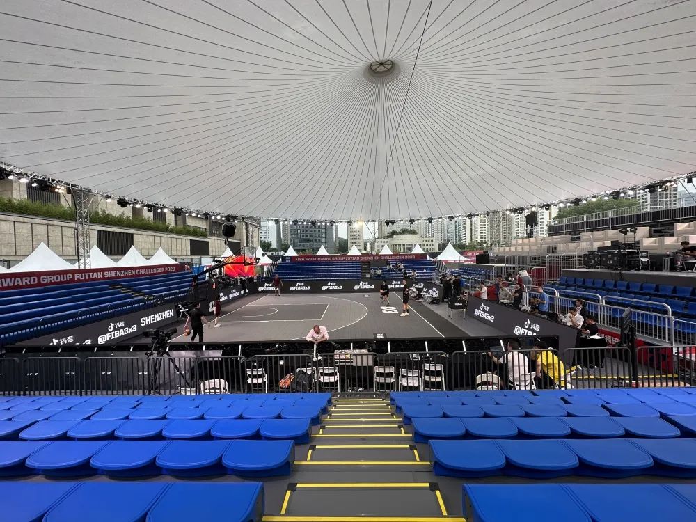 3x3街头篮球比赛设施