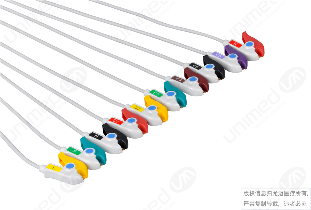 尤迈医疗心电图机电缆MT10-LP-I