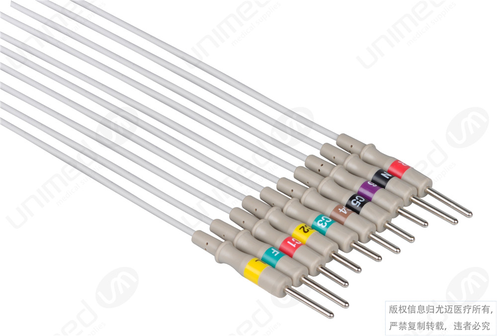 尤迈医疗心电图机电缆E10R-KZ2-