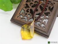 A7天然琥珀项链