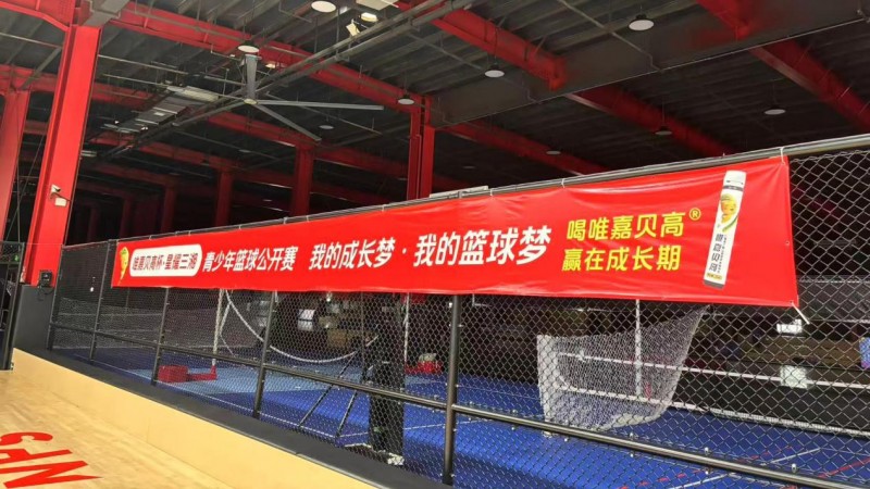 唯嘉贝高冠名星耀三湘青少年篮球赛：科学追高，从一场热爱的跳跃开始